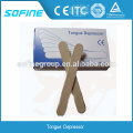 Disposable Wooden Tongue Depressor